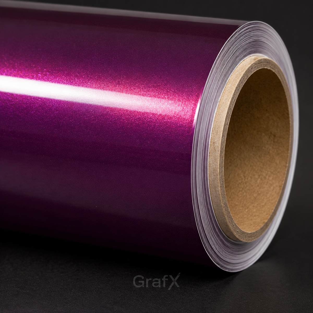 Berry Purple Metallic Gloss Vinyl Wrap