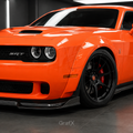 Flame Orange Crystal Gloss