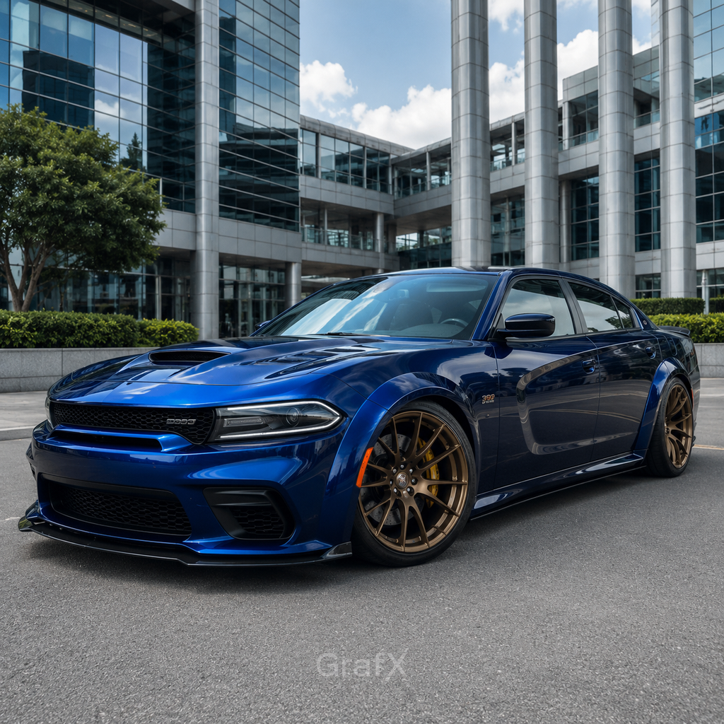 Midnight Blue Metallic Gloss Vinyl Wrap