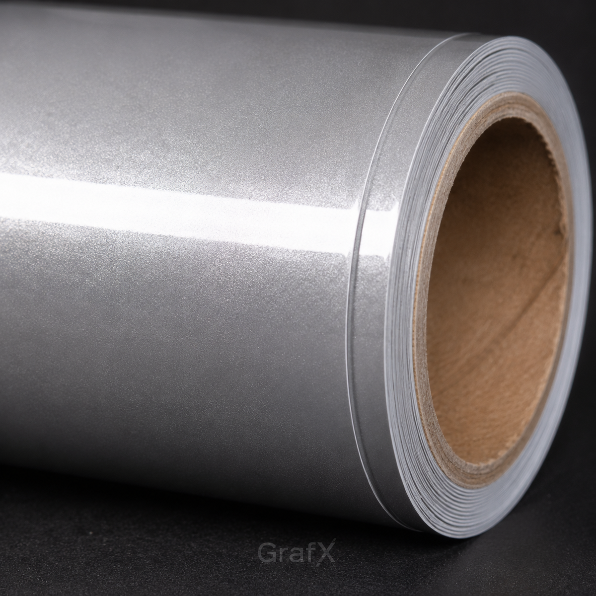 Silver GT Metallic Gloss Vinyl Wrap