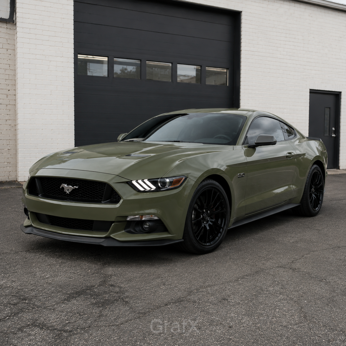 Army Green Crystal Gloss