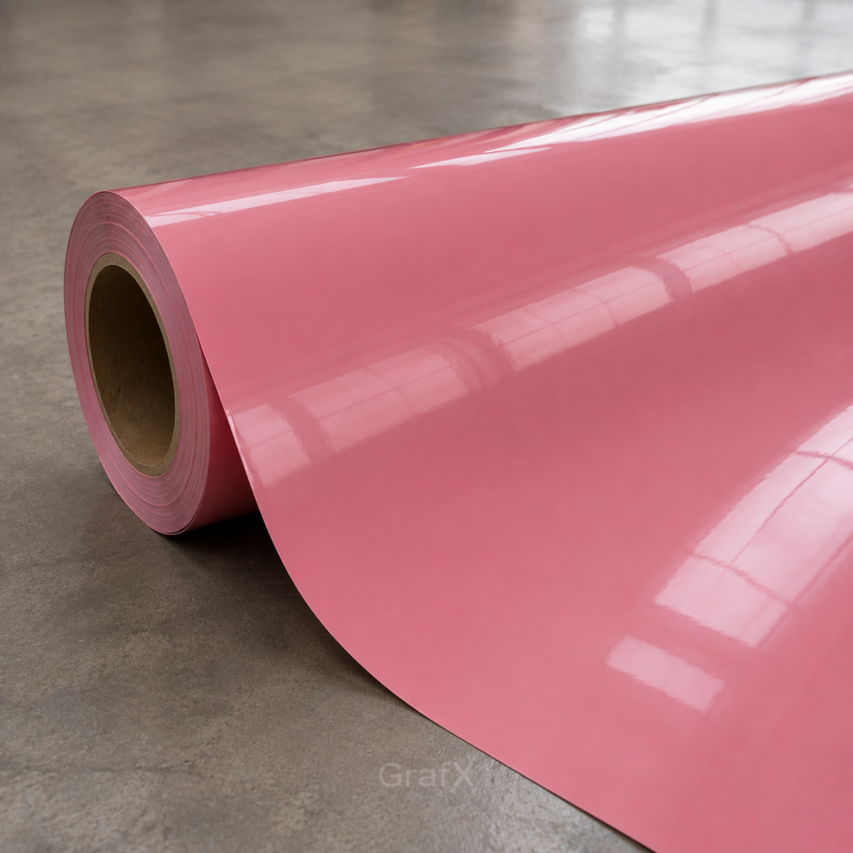 Pink Red Crystal Gloss PET Vinyl Wrap