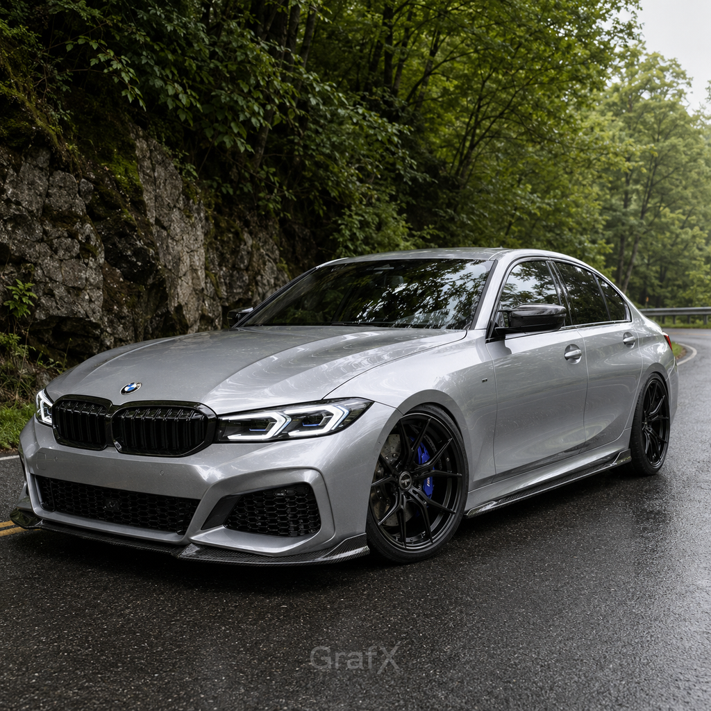 Silver GT Metallic Gloss Vinyl Wrap