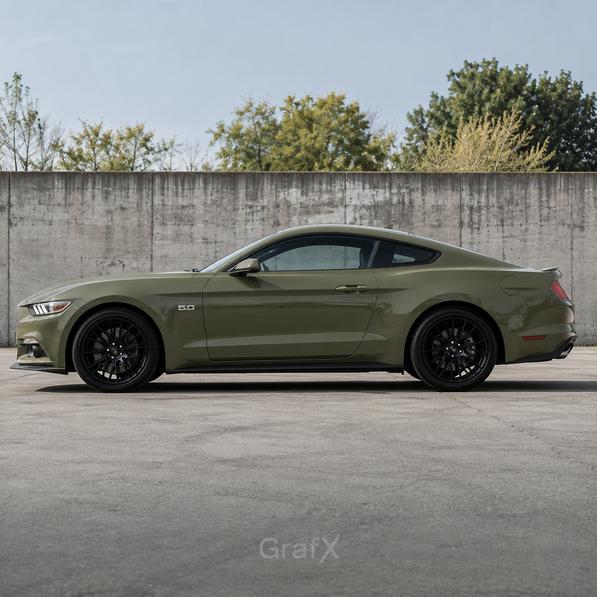 Army Green Crystal Gloss