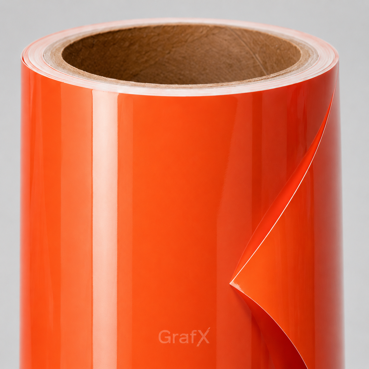Flame Orange Crystal Gloss