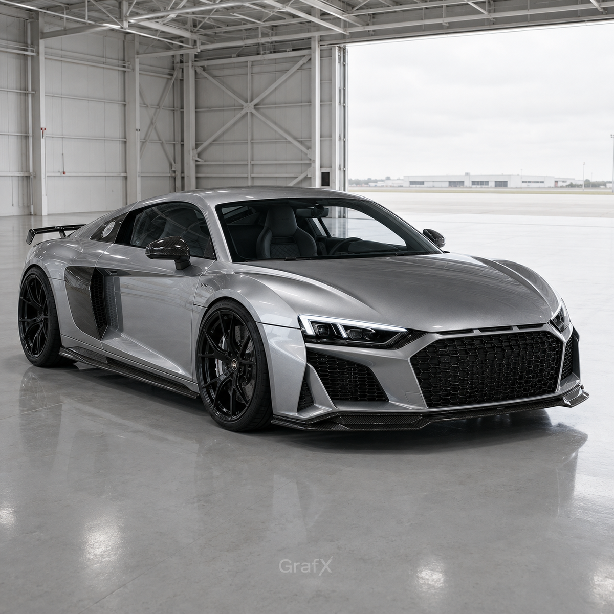 Silver GT Metallic Gloss Vinyl Wrap