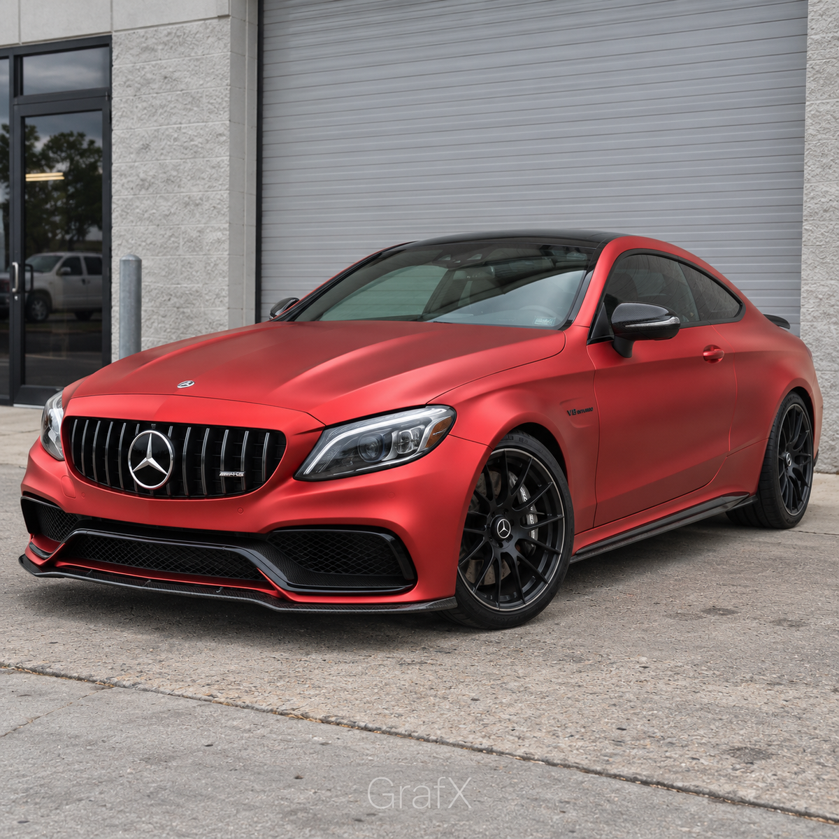 Matte Chrome Red Vinyl Wrap