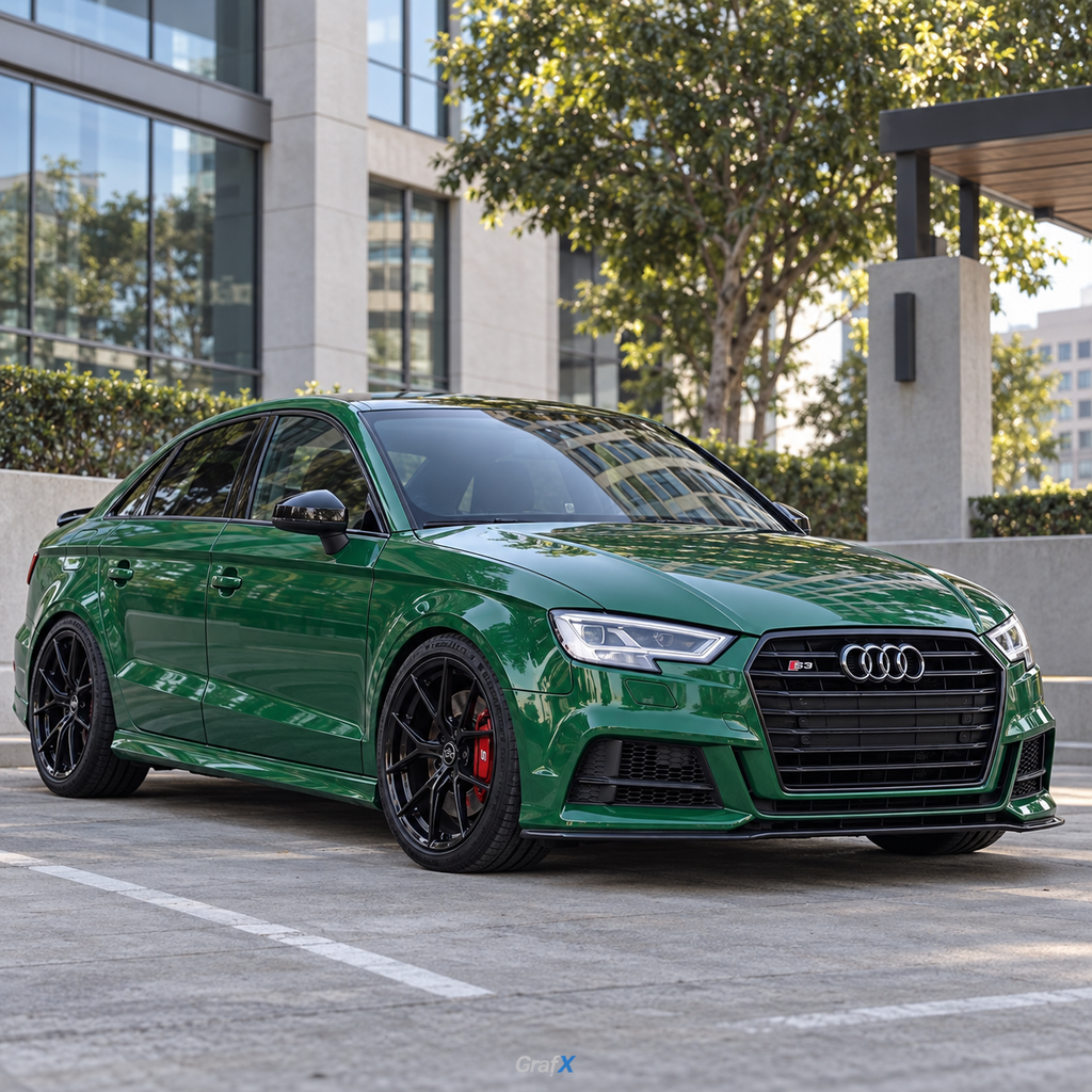 Forest Green Super Gloss Vinyl Wrap