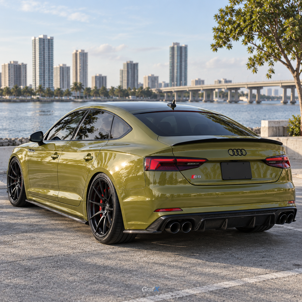 Fighting Green Super Gloss Vinyl Wrap