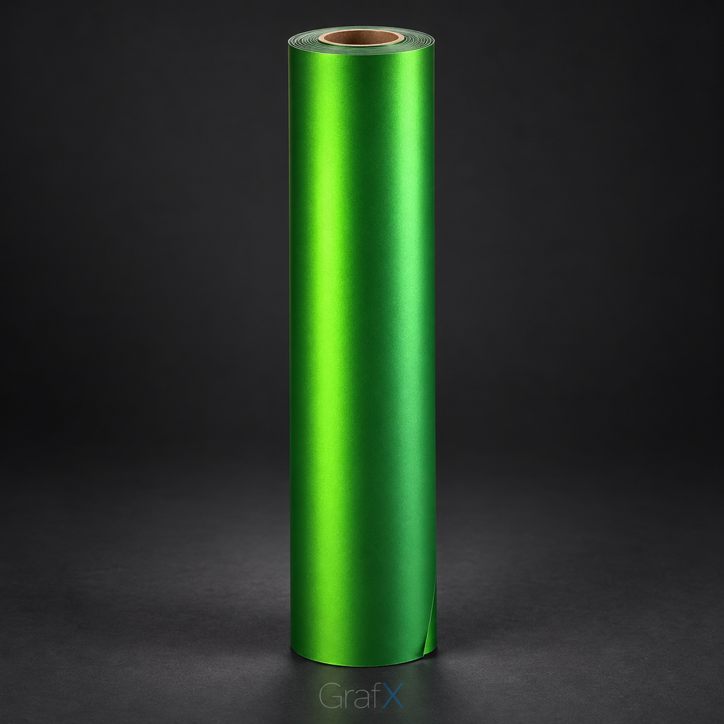Green Matte Chrome Vinyl Wrap