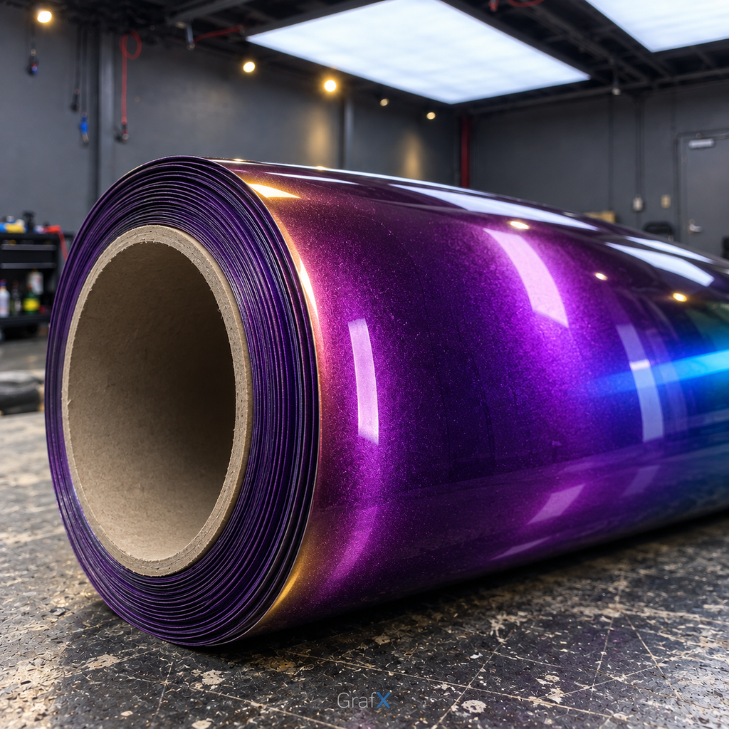 Magic Color Purple Color Shift Vinyl Wrap