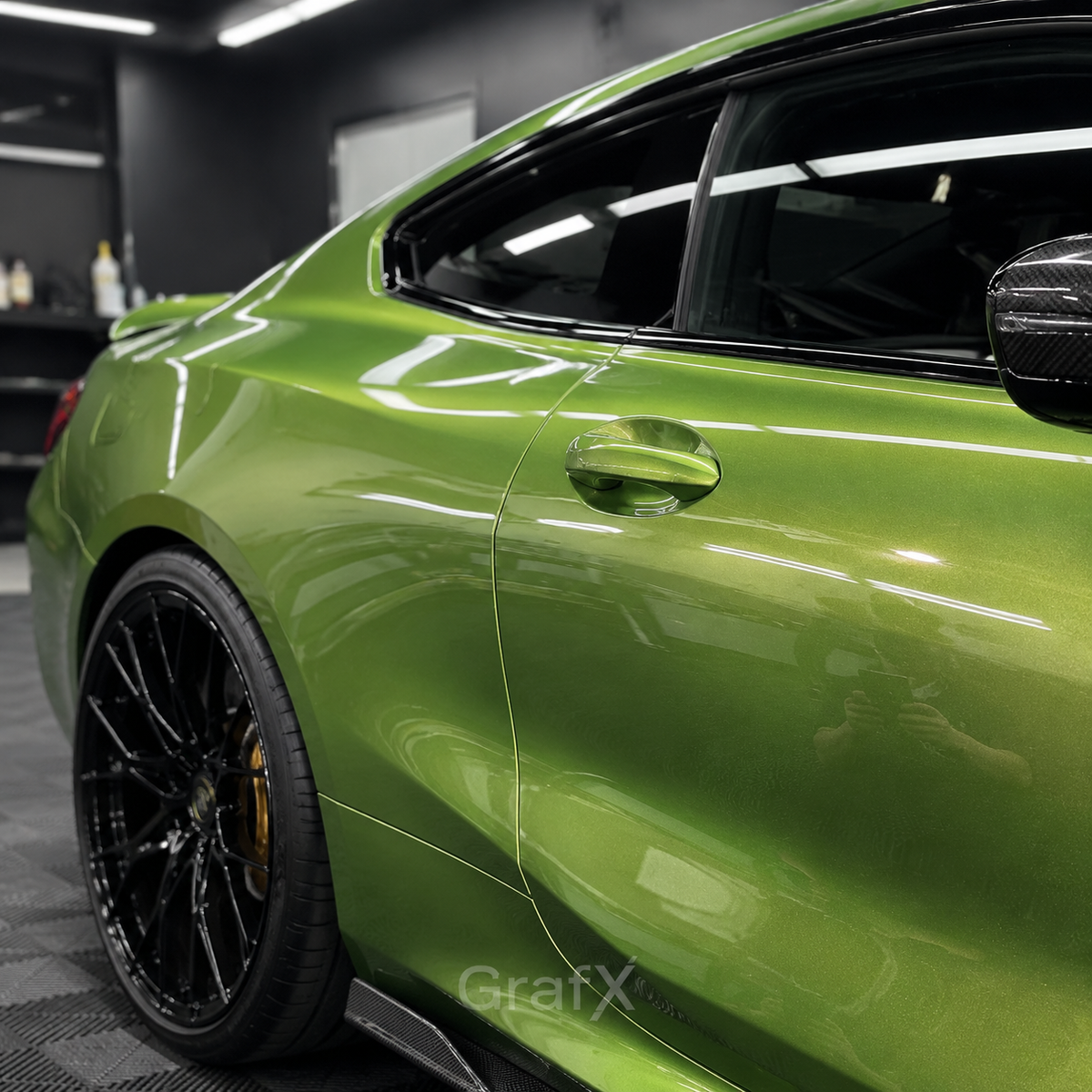 Mamba Green Metallic Gloss Vinyl Wrap