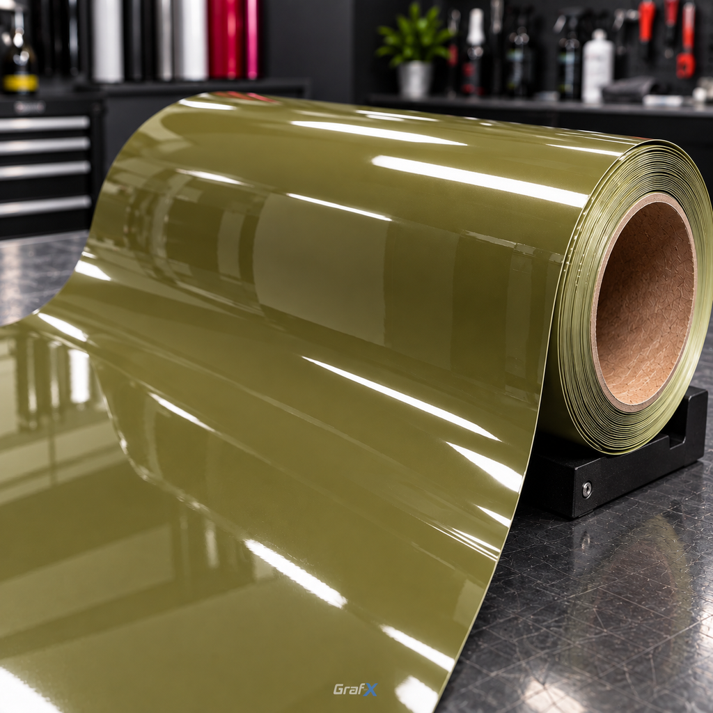 Fighting Green Super Gloss Vinyl Wrap