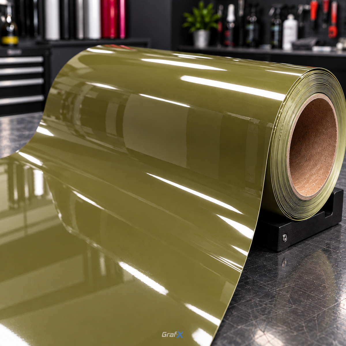 Fighting Green Super Gloss Vinyl Wrap