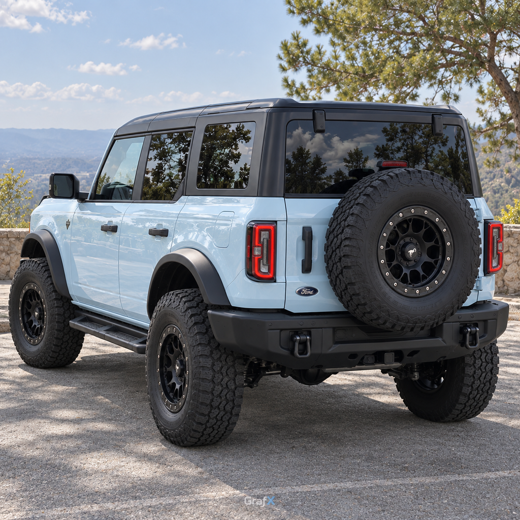 Crystal Ice Blue Super Gloss Vinyl Wrap