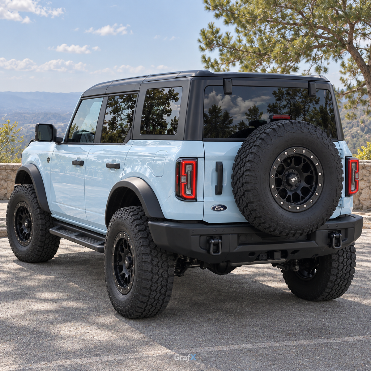 Crystal Ice Blue Super Gloss Vinyl Wrap