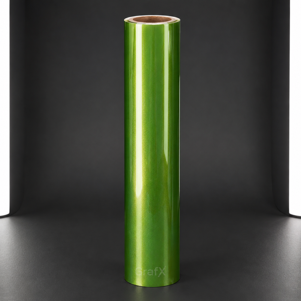 Mamba Green Metallic Gloss Vinyl Wrap