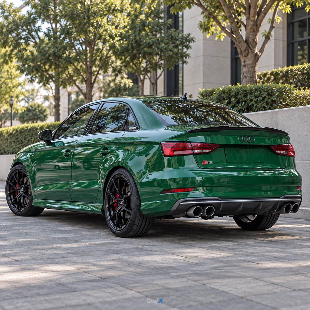 Forest Green Super Gloss Vinyl Wrap
