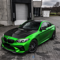 Green Matte Chrome Vinyl Wrap