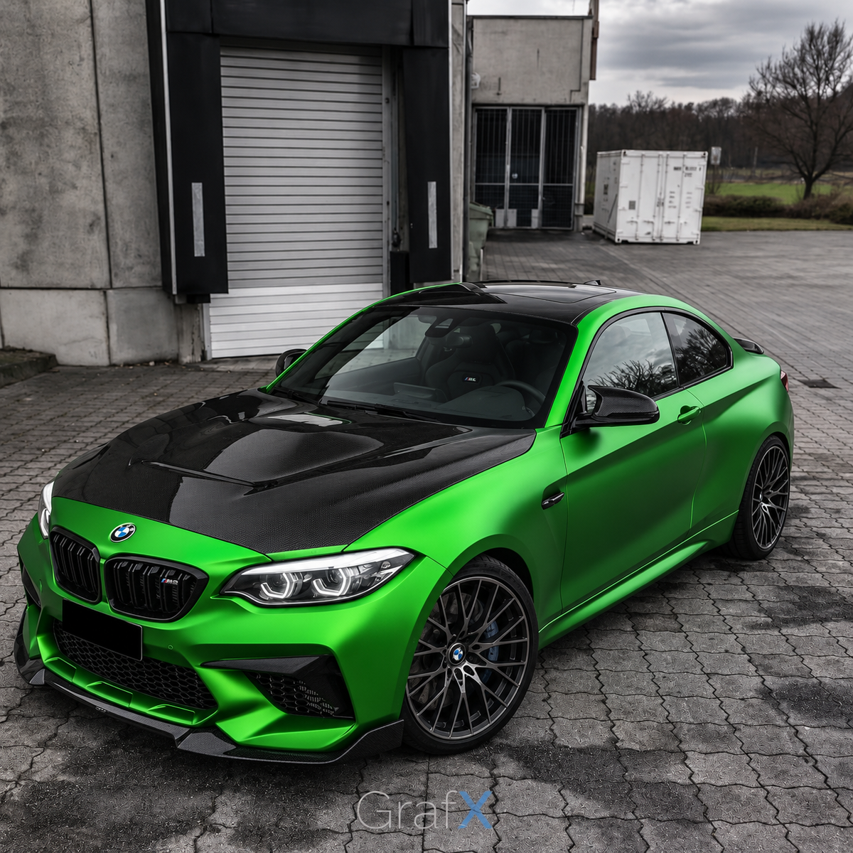 Green Matte Chrome Vinyl Wrap