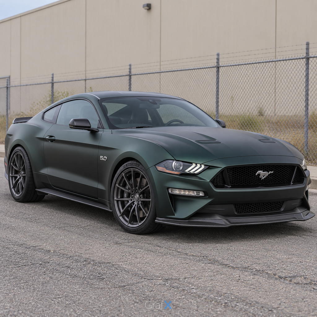 Emerald Green Ultra Matte Vinyl Wrap