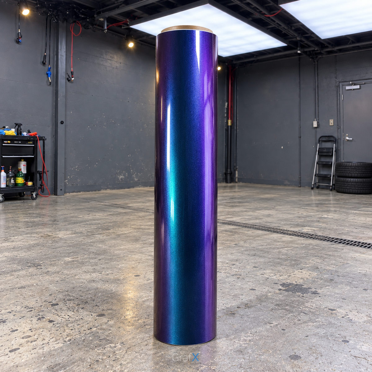Magic Spectral Blue Color Shift Vinyl Wrap