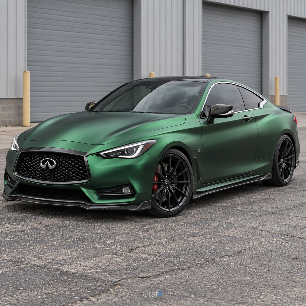 Venom Green Ultra Matte Vinyl Wrap