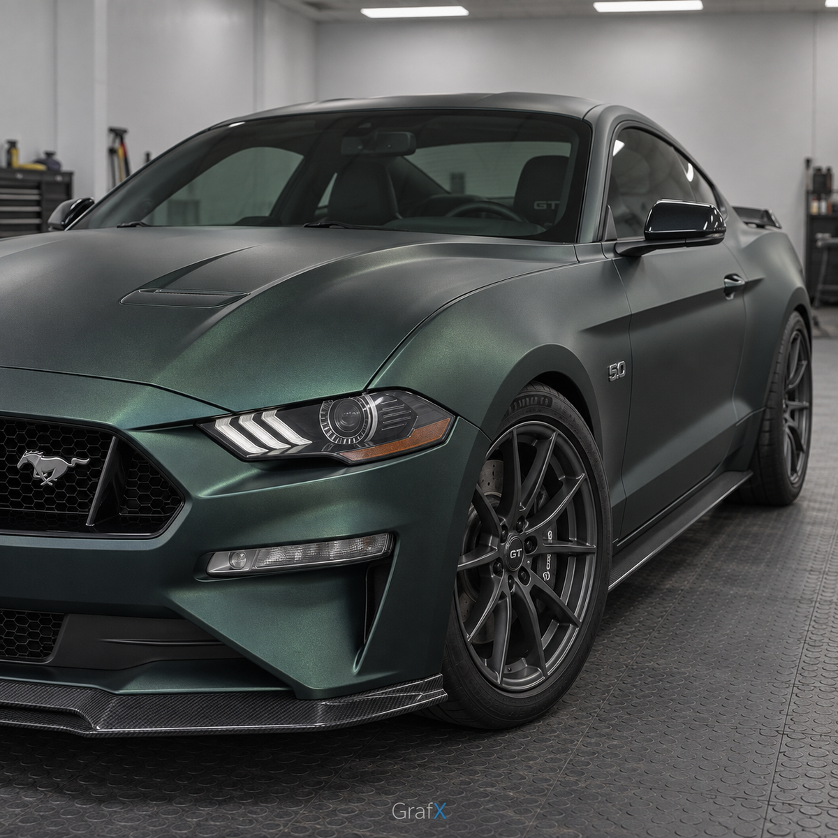 Emerald Green Ultra Matte Vinyl Wrap