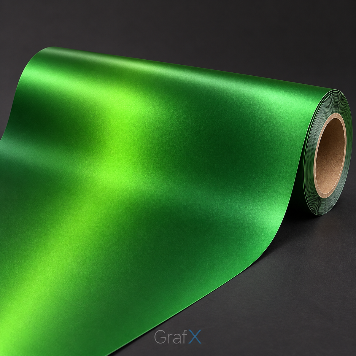 Green Matte Chrome Vinyl Wrap