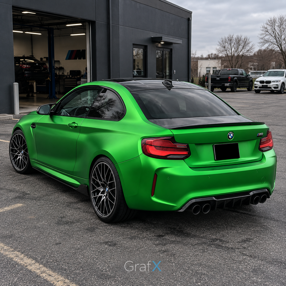 Green Matte Chrome Vinyl Wrap