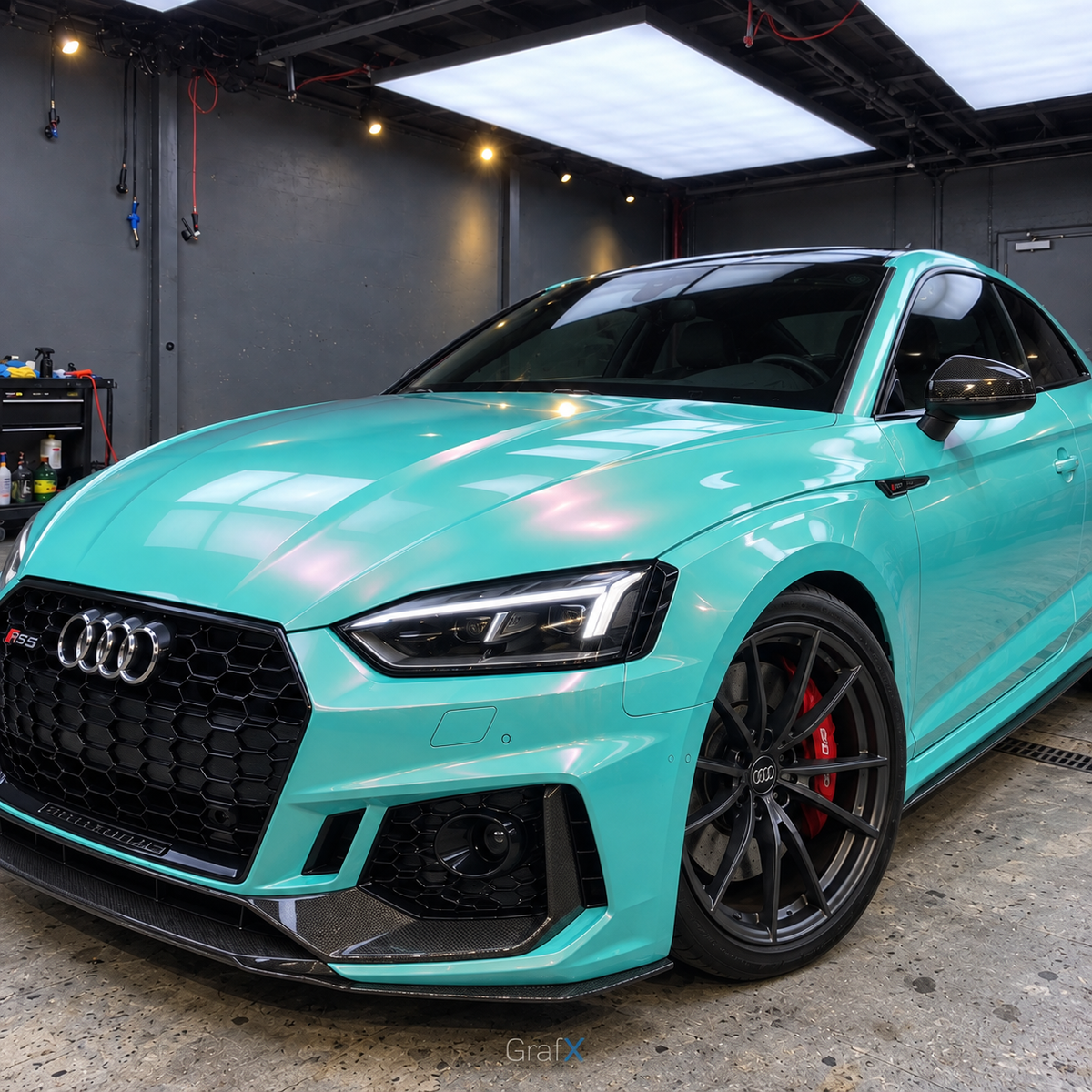 Racing Tiffany Color Shift Vinyl Wrap