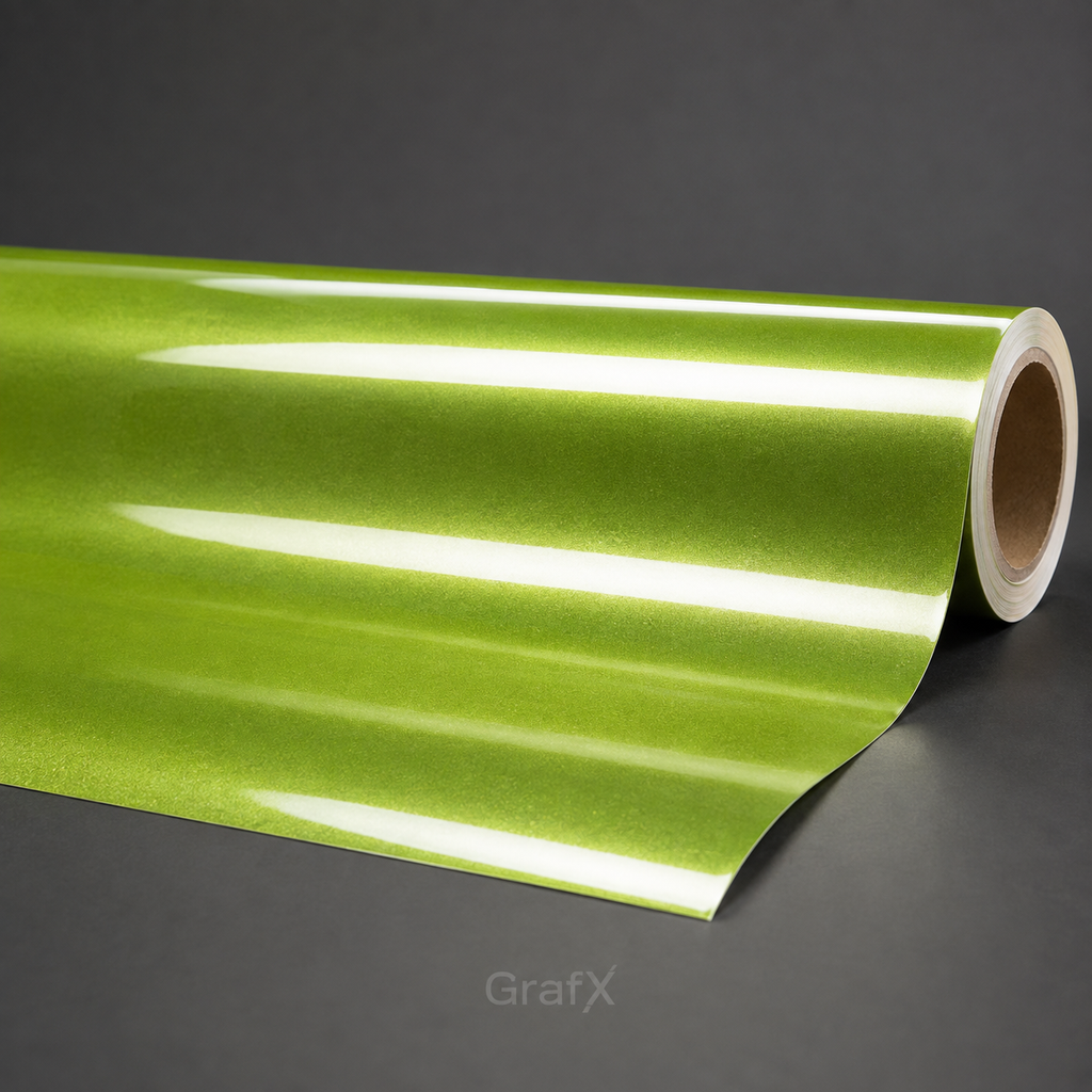 Mamba Green Metallic Gloss Vinyl Wrap