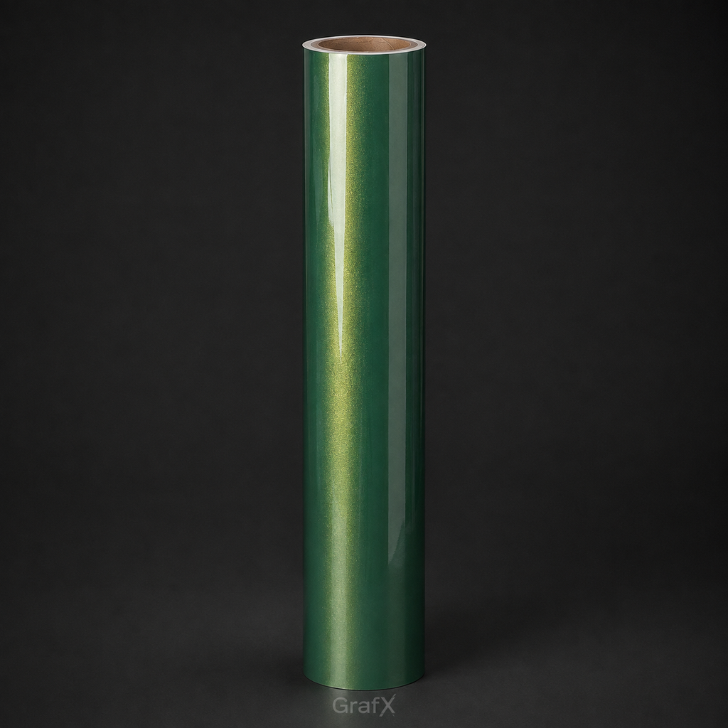 Rainbow Green Metallic Gloss Vinyl Wrap