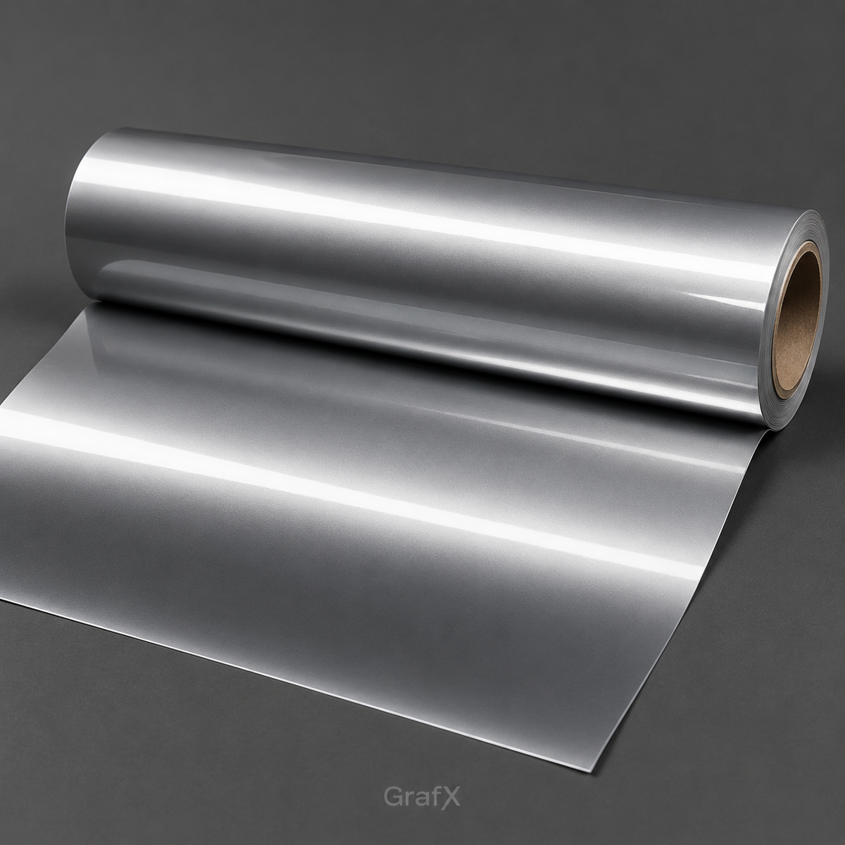 Silver GT Metallic Gloss Vinyl Wrap