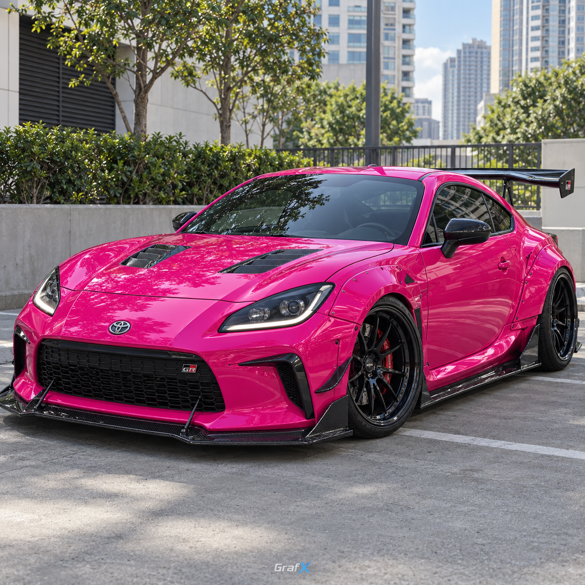 Crystal Rose Red Super Gloss Vinyl Wrap